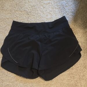 lululemon athletica Black Athletic Shorts